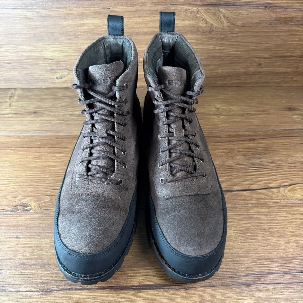 BOGS Casper Lace Up Boots Men’s Size 10.5 Suede Shoes Waterproof